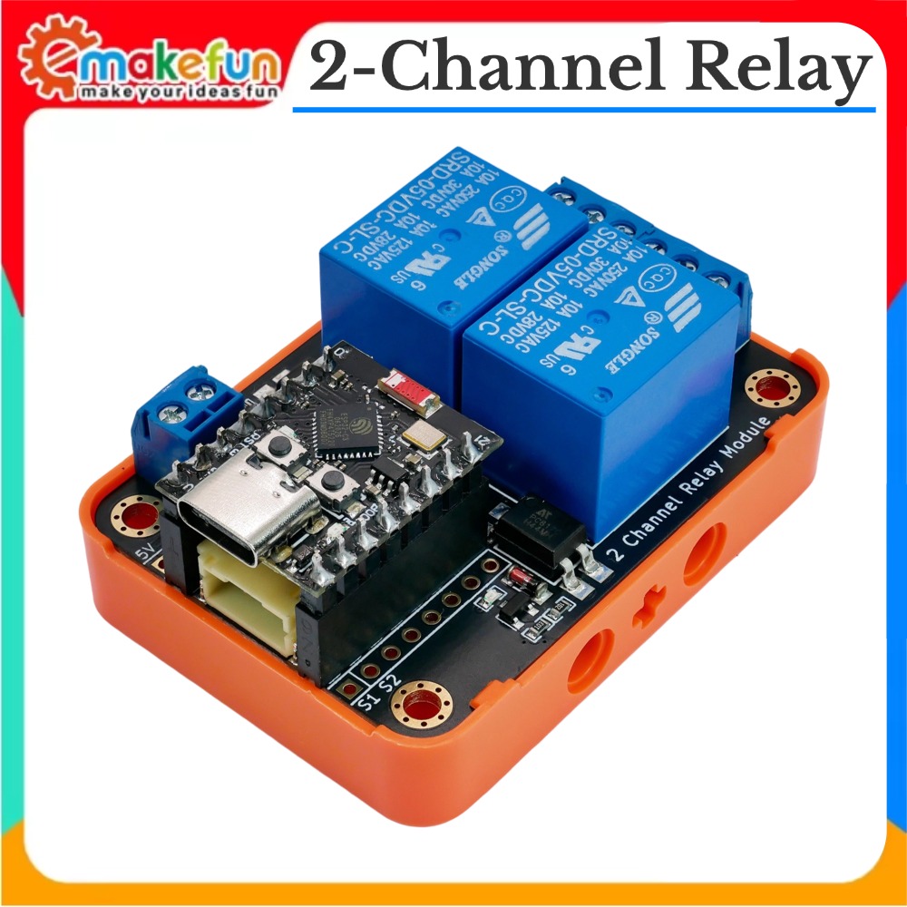 Smart Home Kit For Arduino - Módulo de relé de 2 canales,
