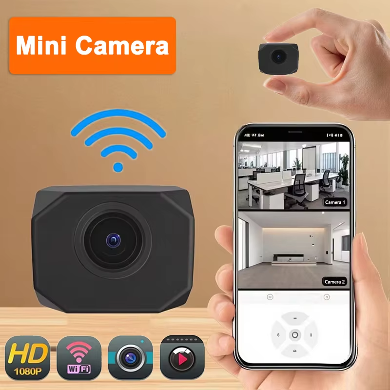 Smart Home Monitoring - Cámara de seguridad WiFi 4K HD
