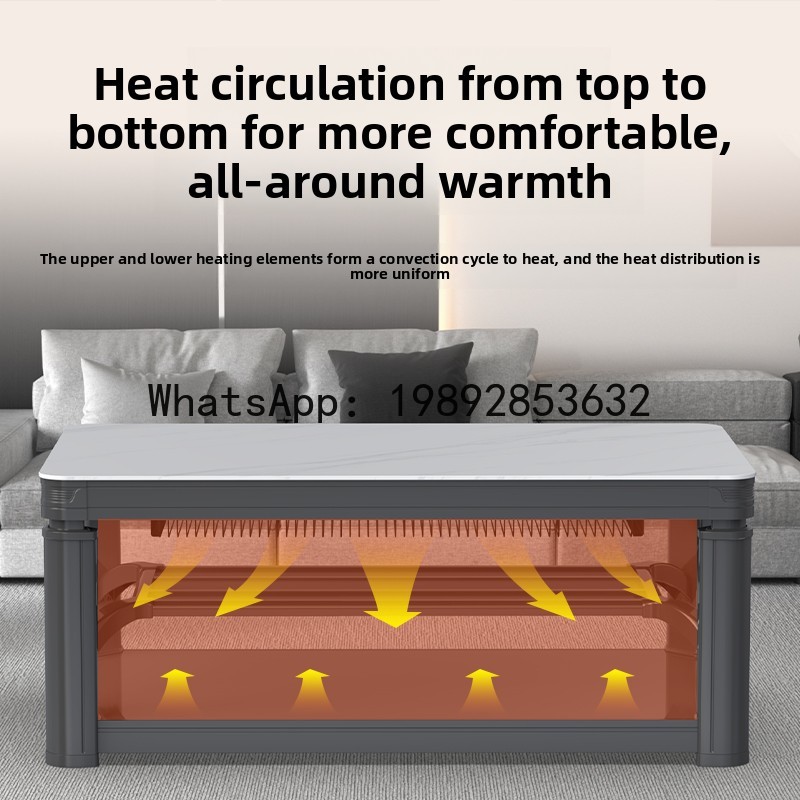 Smart Home Xl - Mesa de estufa de calefacción eléctrica