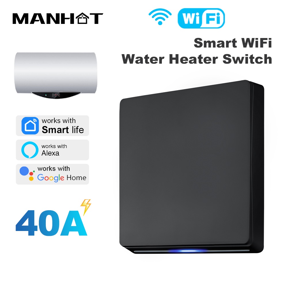 Smart Home Europe - Interruptor Inteligente WiFi para Calentador de