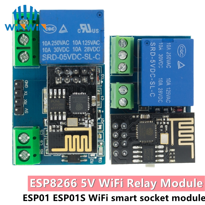 Smart Home Kit For Arduino - Módulo de relé WiFi ESP8266 ESP-01