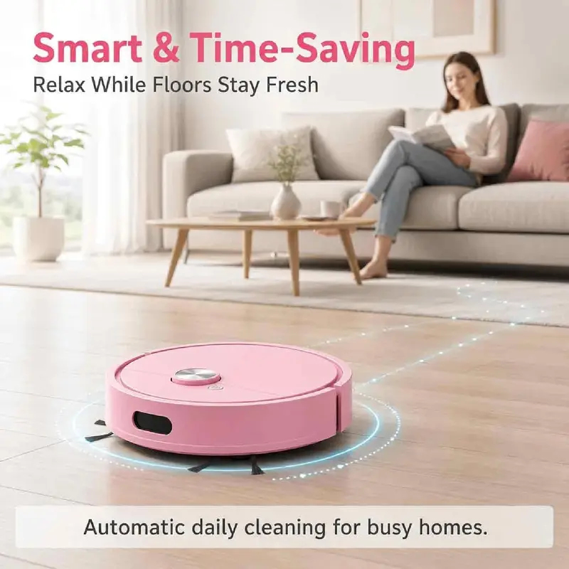 Smart Home Usb - Robot Aspirador 3 en 1, Robot