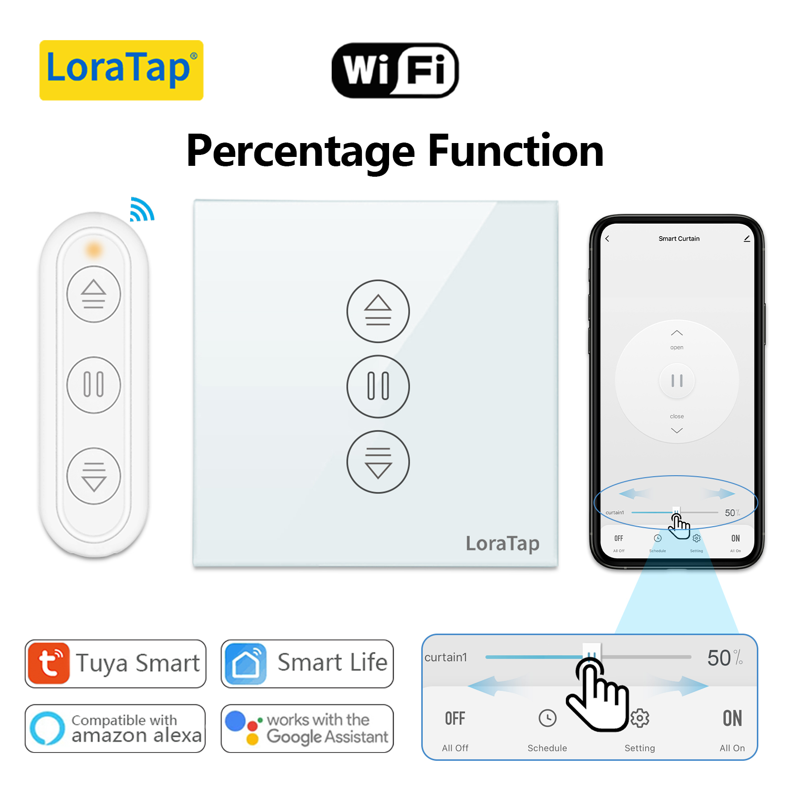 Smart Home Europe - Tuya Smart Life EU WiFi interruptor