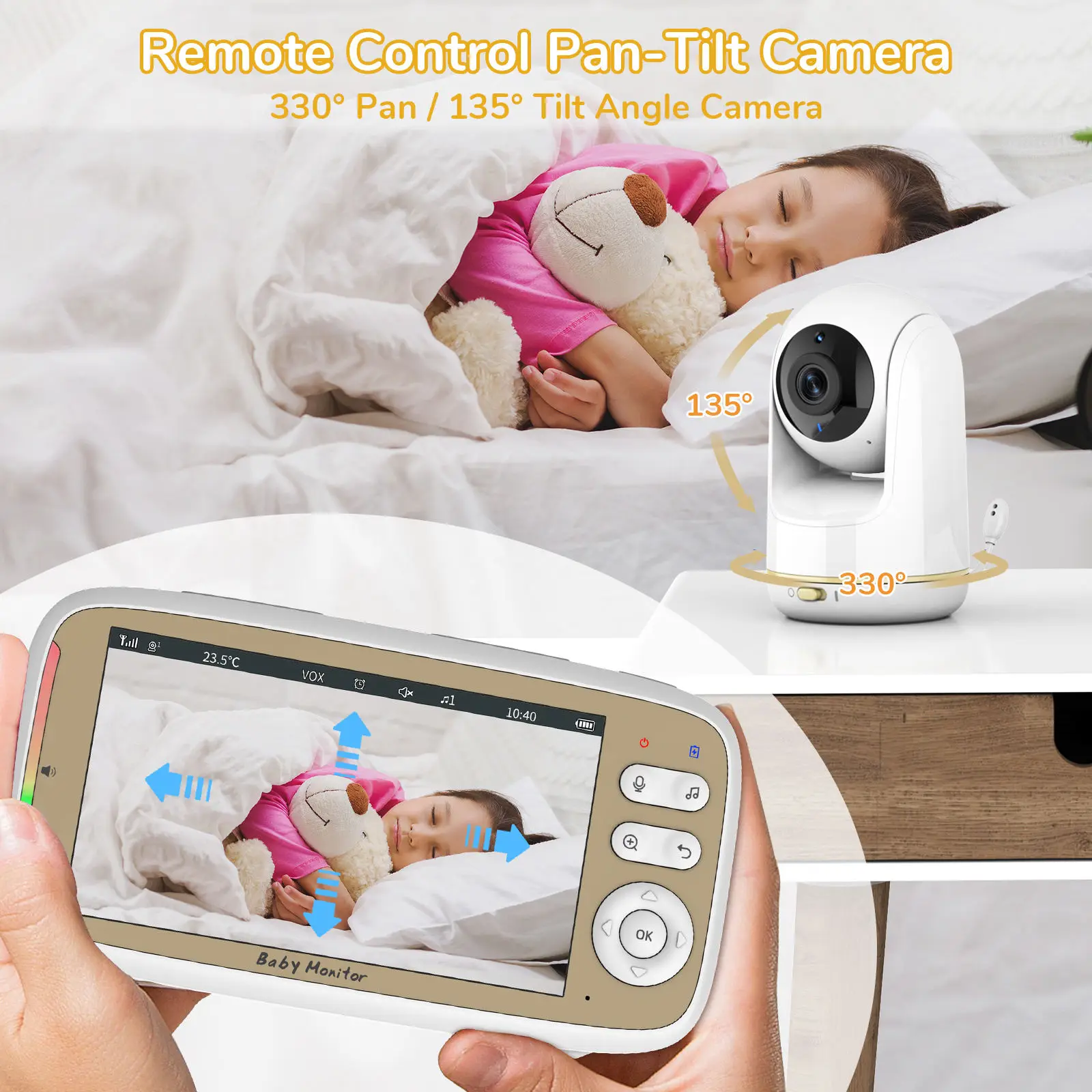 VB803 PRO Baby Monitor,con 2pc - Smart Home Europe reseña y precio