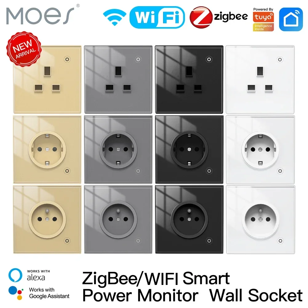 Moes ZigBee enchufe de pared c - Smart Home Europe reseña y precio