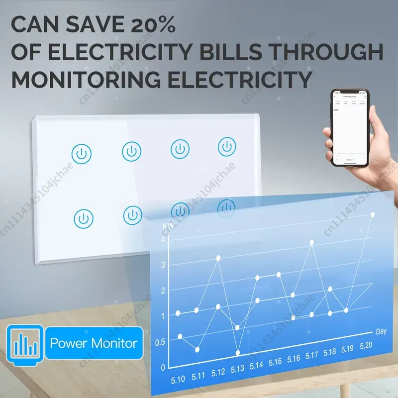 Interruptor de pared inteligen - Smart Home Google reseña y precio