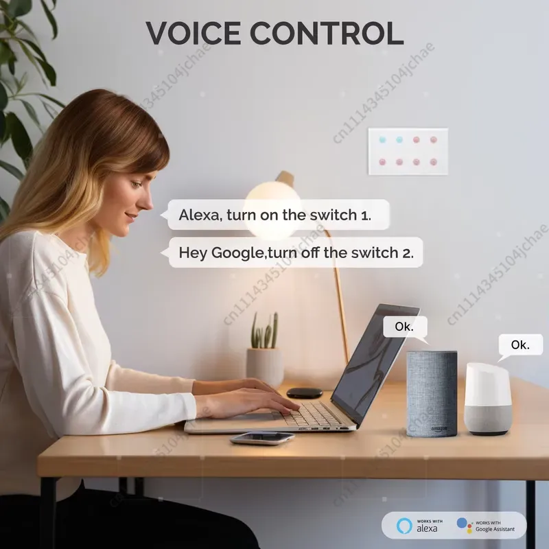 Interruptor de pared inteligen - Smart Home Google reseña y precio