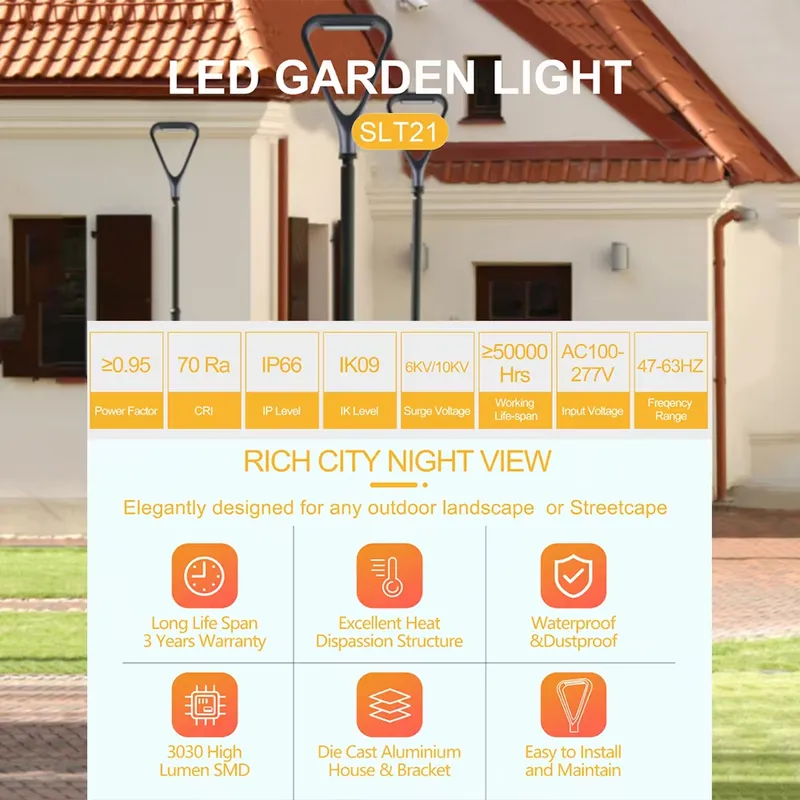 Lámpara LED para Jardín IP66 d - Motion Sensor Light reseña y precio