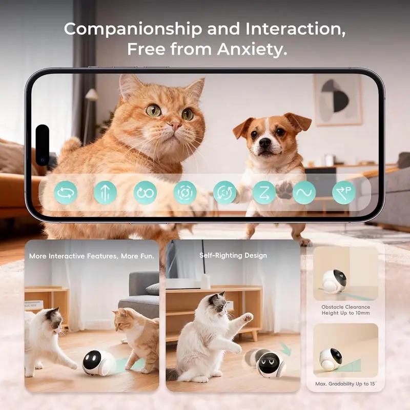 Cámara Robótica Móvil para Mas - Smart Home Monitoring reseña y precio