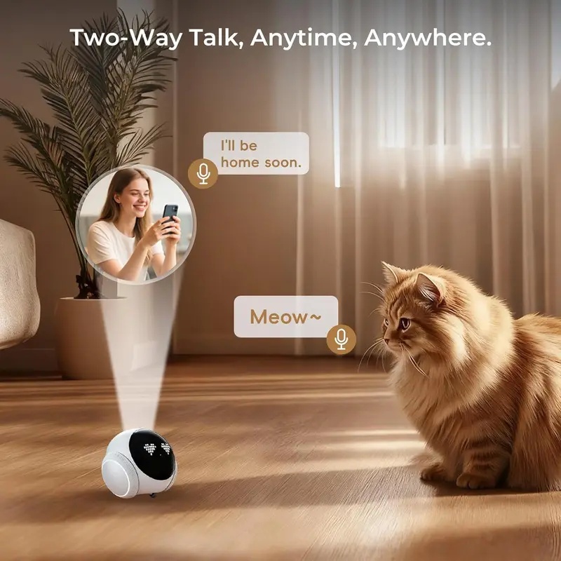 Cámara Robótica Móvil para Mas - Smart Home Monitoring reseña y precio