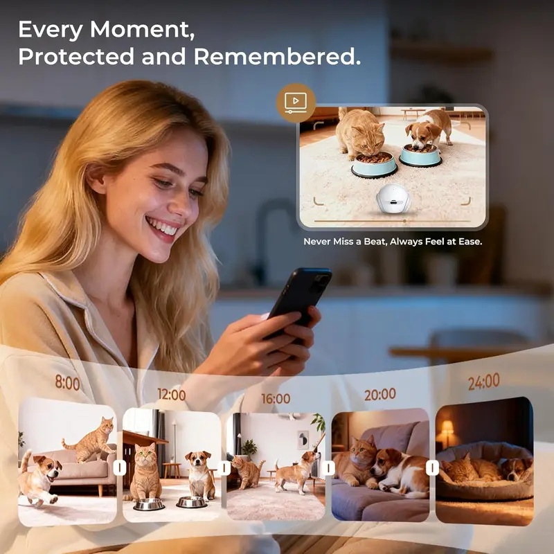 Cámara Robótica Móvil para Mas - Smart Home Monitoring reseña y precio