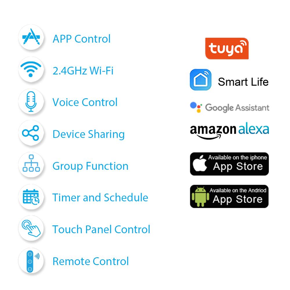 Tuya Smart Life EU WiFi interr - Smart Home Europe reseña y precio