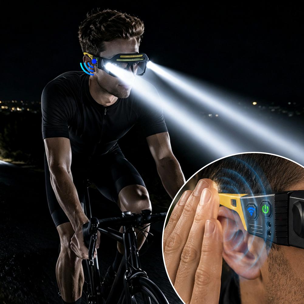 Linterna frontal estilo gafas  - Motion Sensor Light reseña y precio