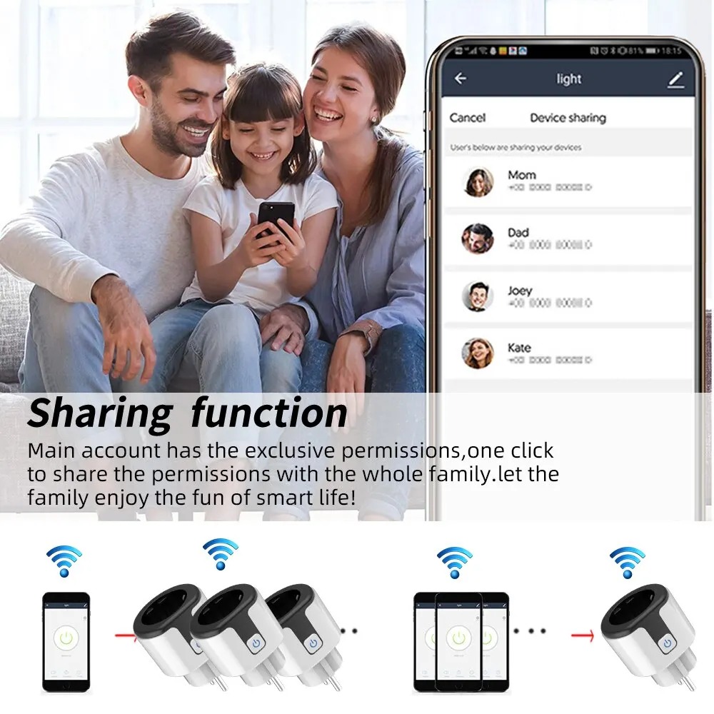 Enchufe inteligente WiFi EU co - Smart Home Europe reseña y precio