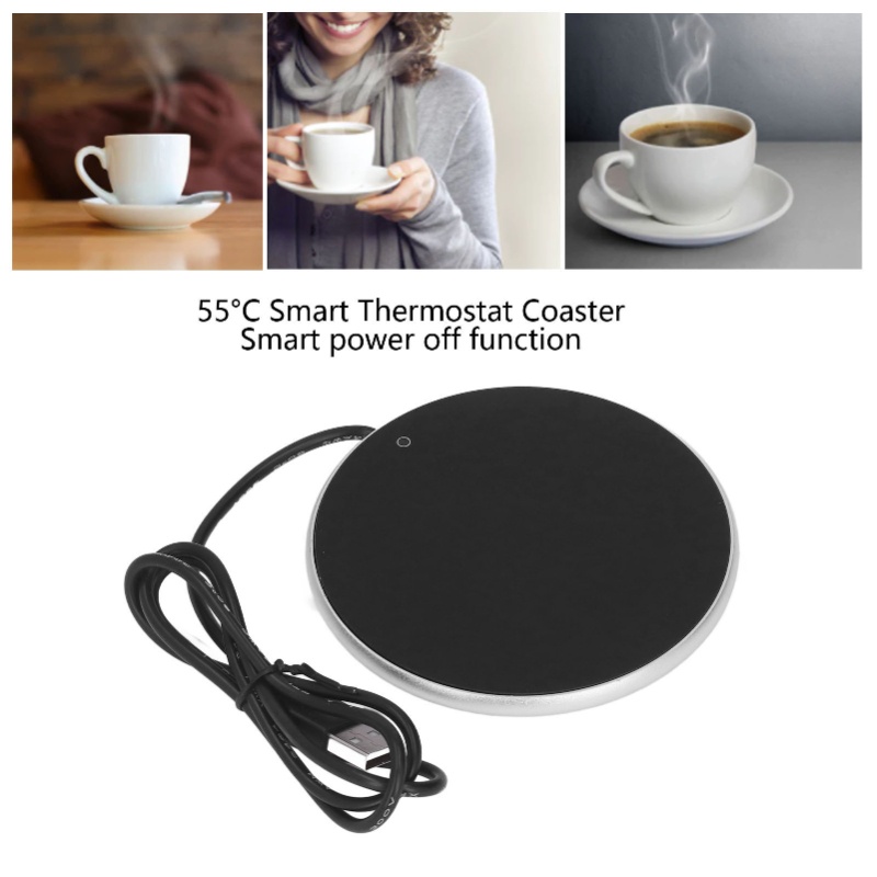 55 ° Calentador de tazas de ca - Smart Home Usb reseña y precio