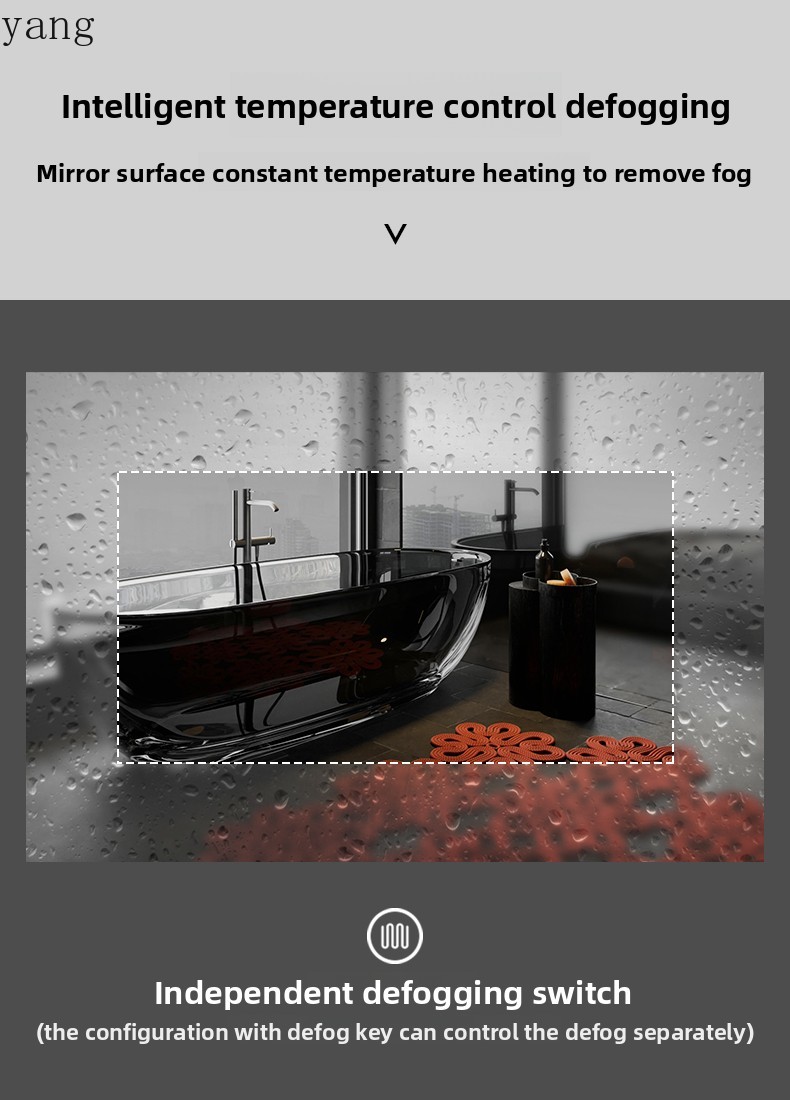 Espejo de Baño Estilo Rústico  - Smart Home Login reseña y precio