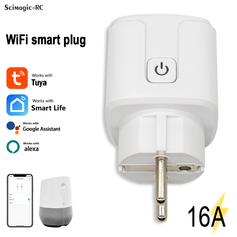 Enchufe inteligente Tuya WiFi, - Smart Home Monitoring reseña y precio