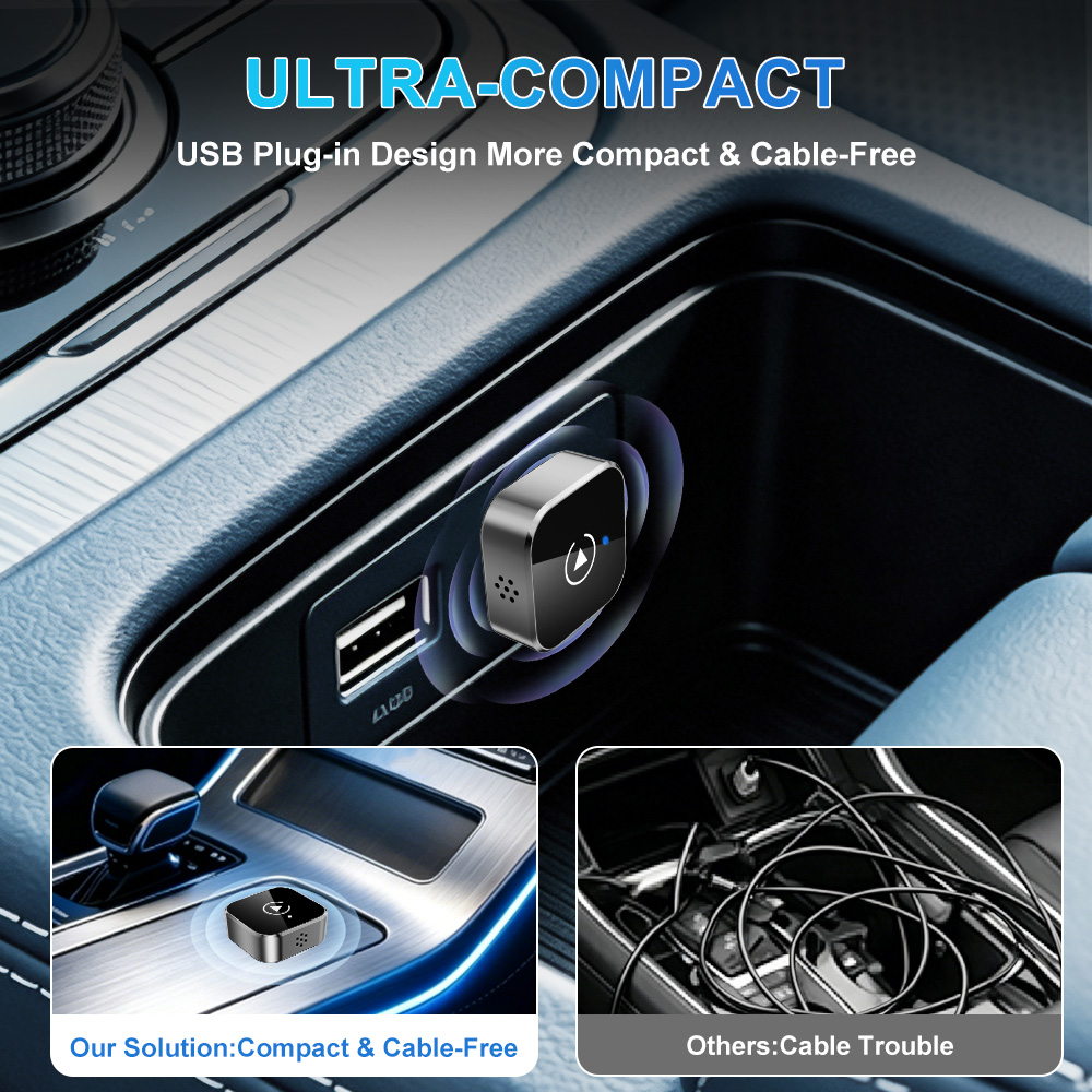 Adaptador Inalámbrico CarPlay  - Smart Home Usb reseña y precio