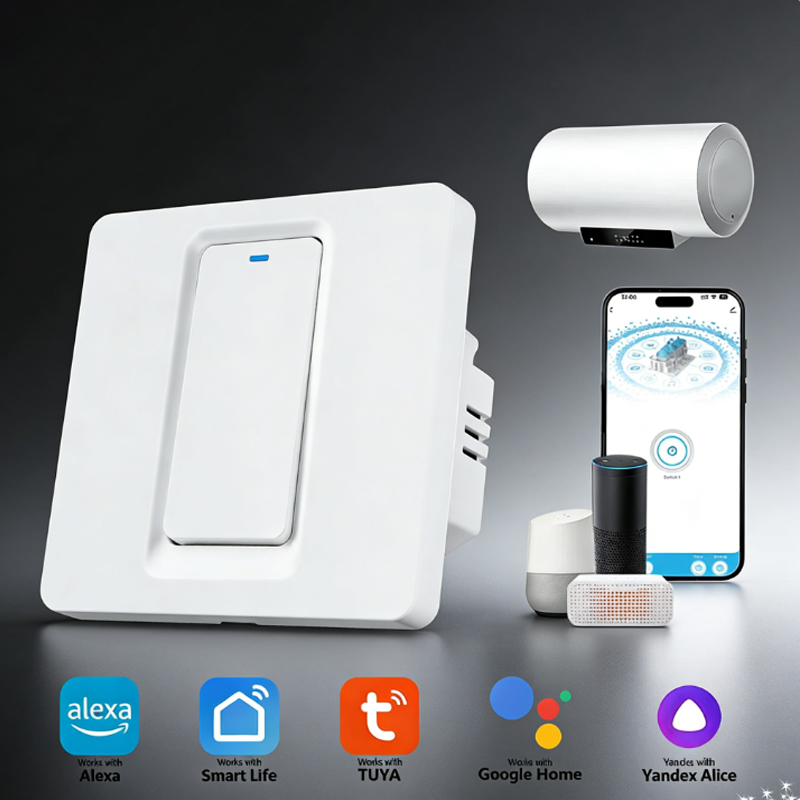 Interruptor de calentador de a - Smart Home Google reseña y precio