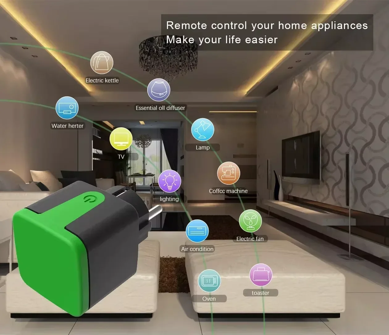 Enchufe Inteligente WiFi Tuya  - Smart Home Europe reseña y precio