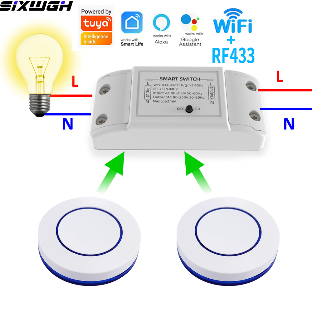 Interruptor Inteligente WiFi T - Smart Home Google reseña y precio