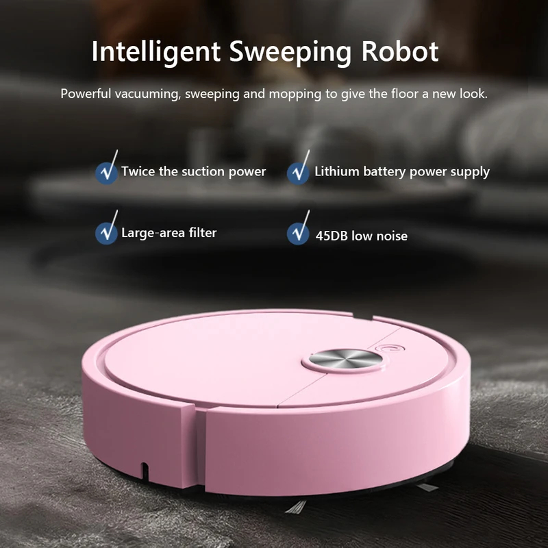 Robot Aspirador 3 en 1, Robot  - Smart Home Usb reseña y precio