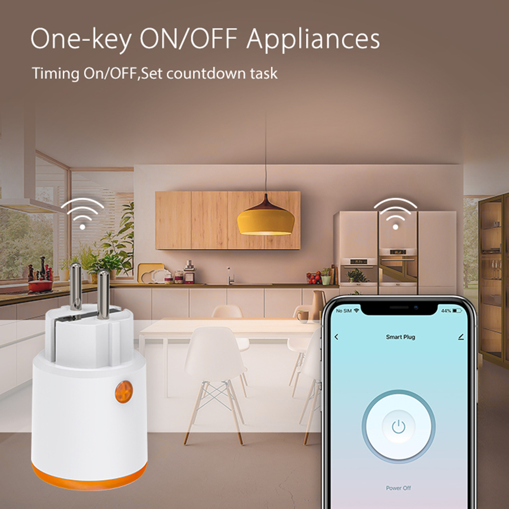 Enchufe inteligente Zigbee, 36 - Smart Home Europe reseña y precio