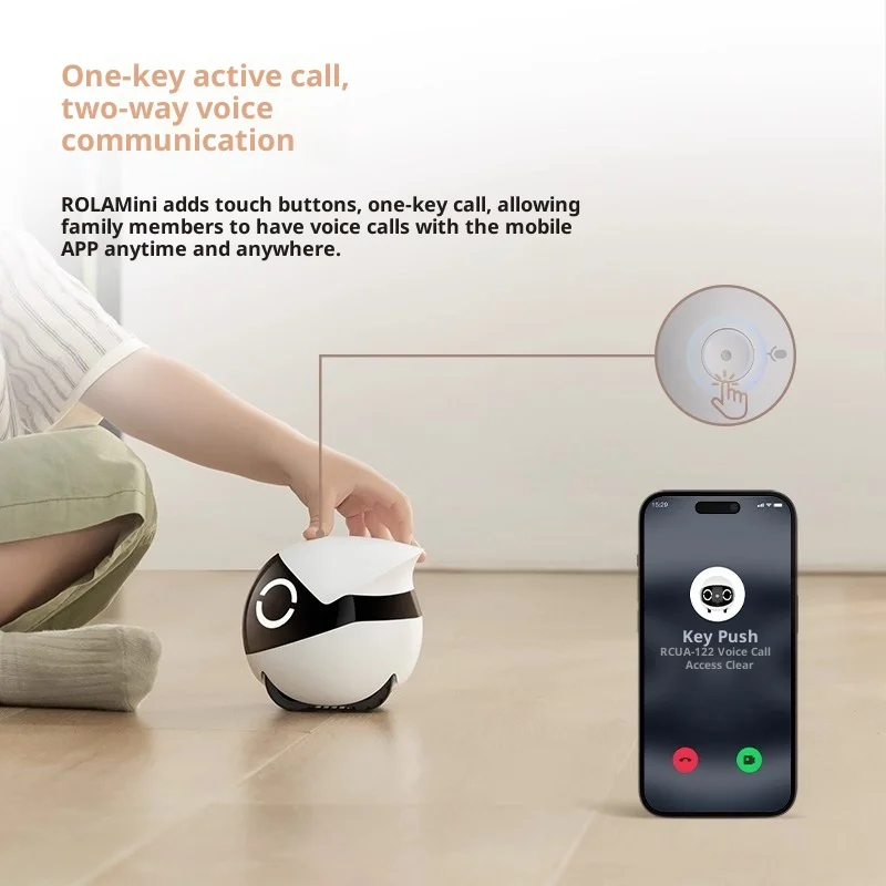 Enabot ROLA Mini Robot intelig - Smart Home Monitoring reseña y precio