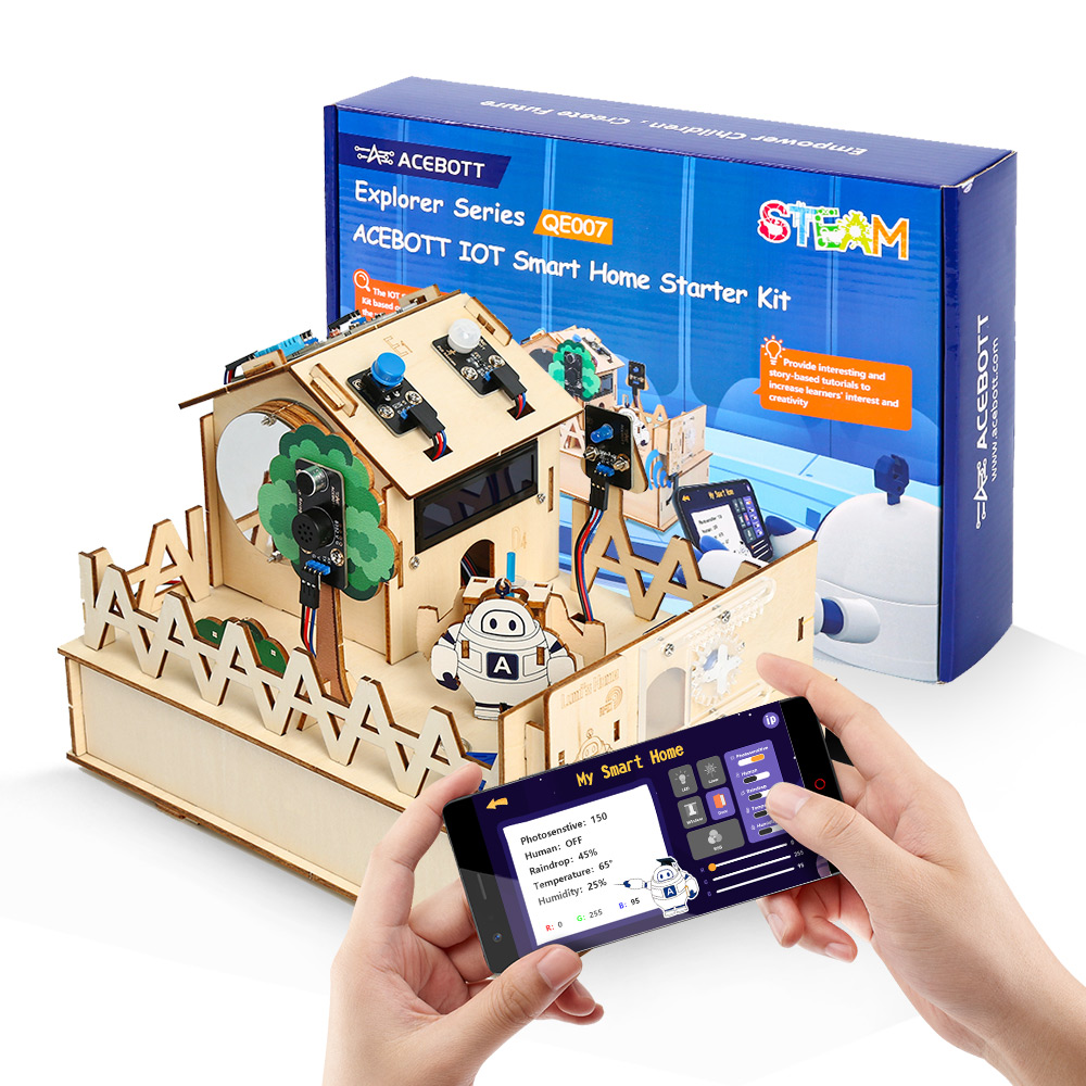 ACEBOTT-Kit de casa inteligent - Smart Home Kit For Arduino reseña y precio