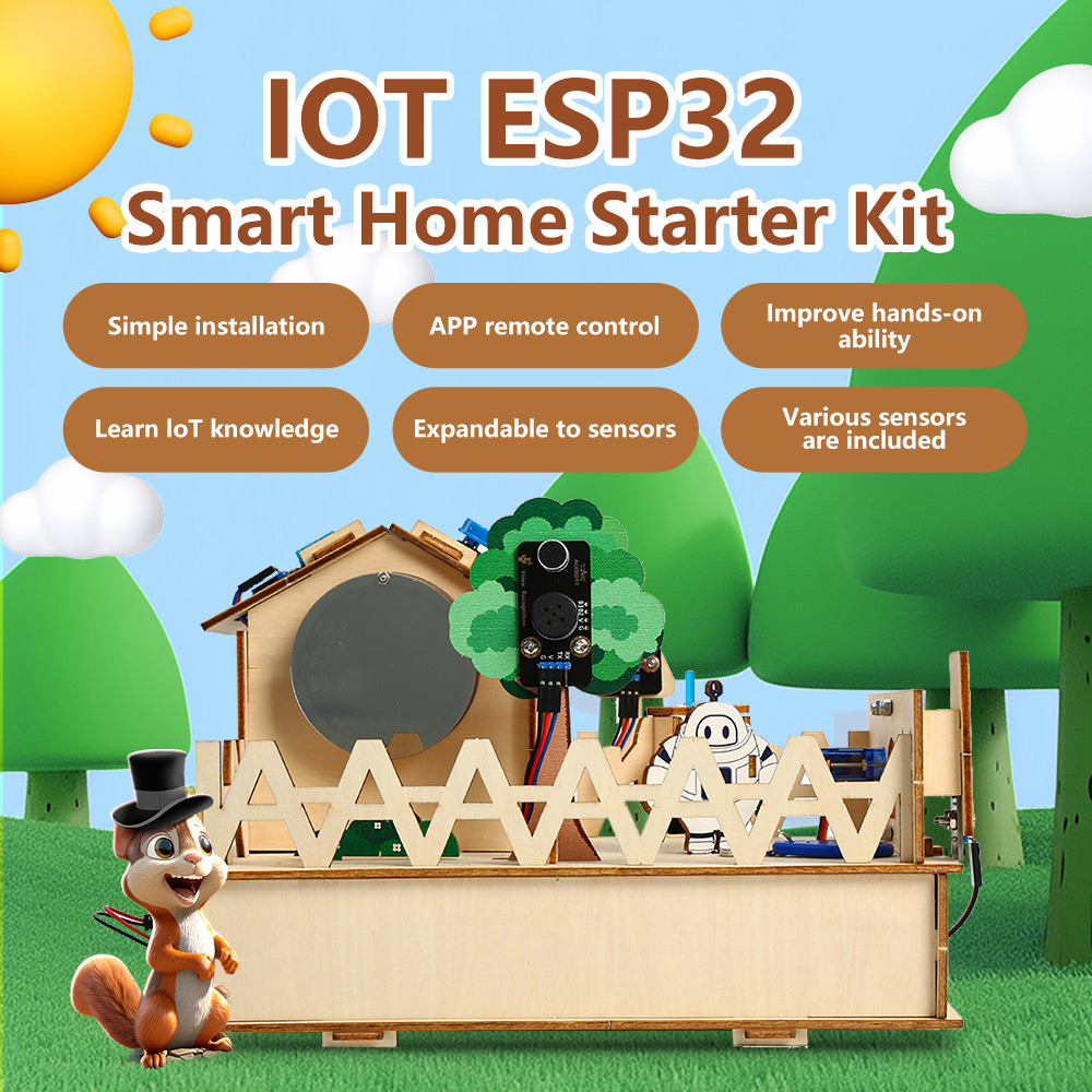 ACEBOTT-Kit de casa inteligent - Smart Home Kit For Arduino reseña y precio