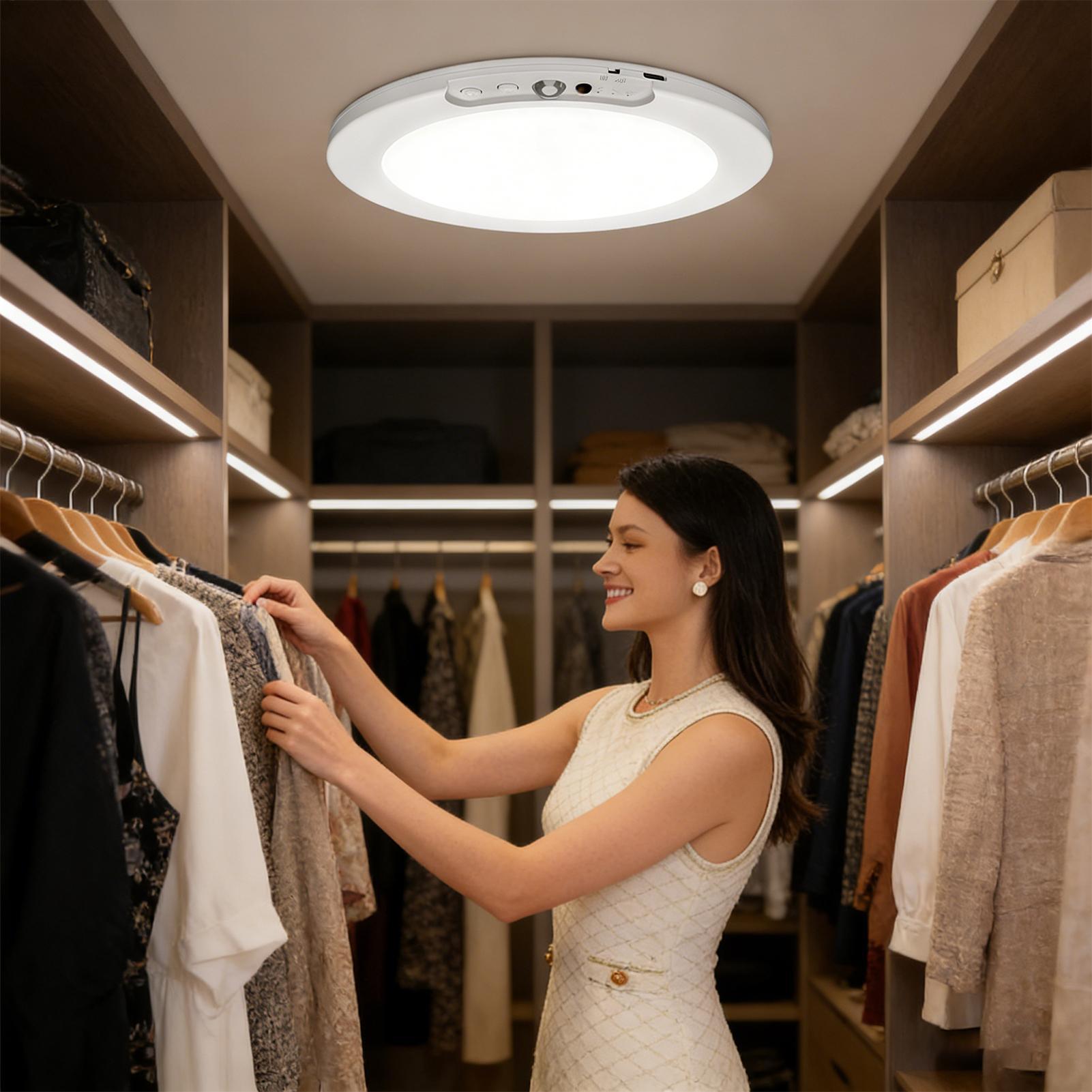 Luz de techo con sensor de mov - Motion Sensor Light reseña y precio