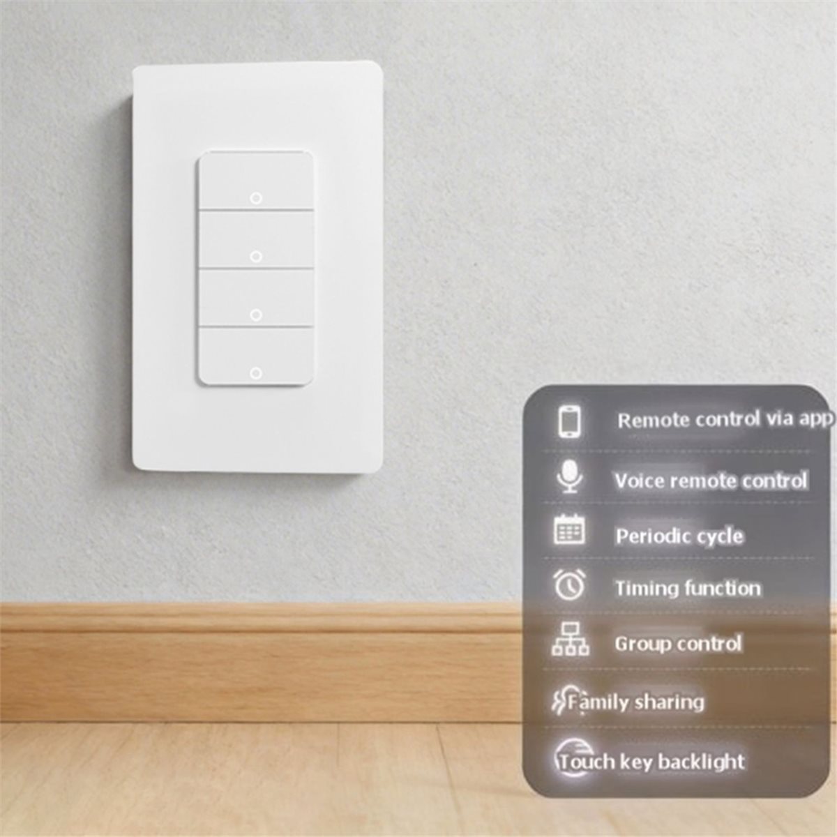 actualización. Interruptor Int - Smart Home Remote Control reseña y precio